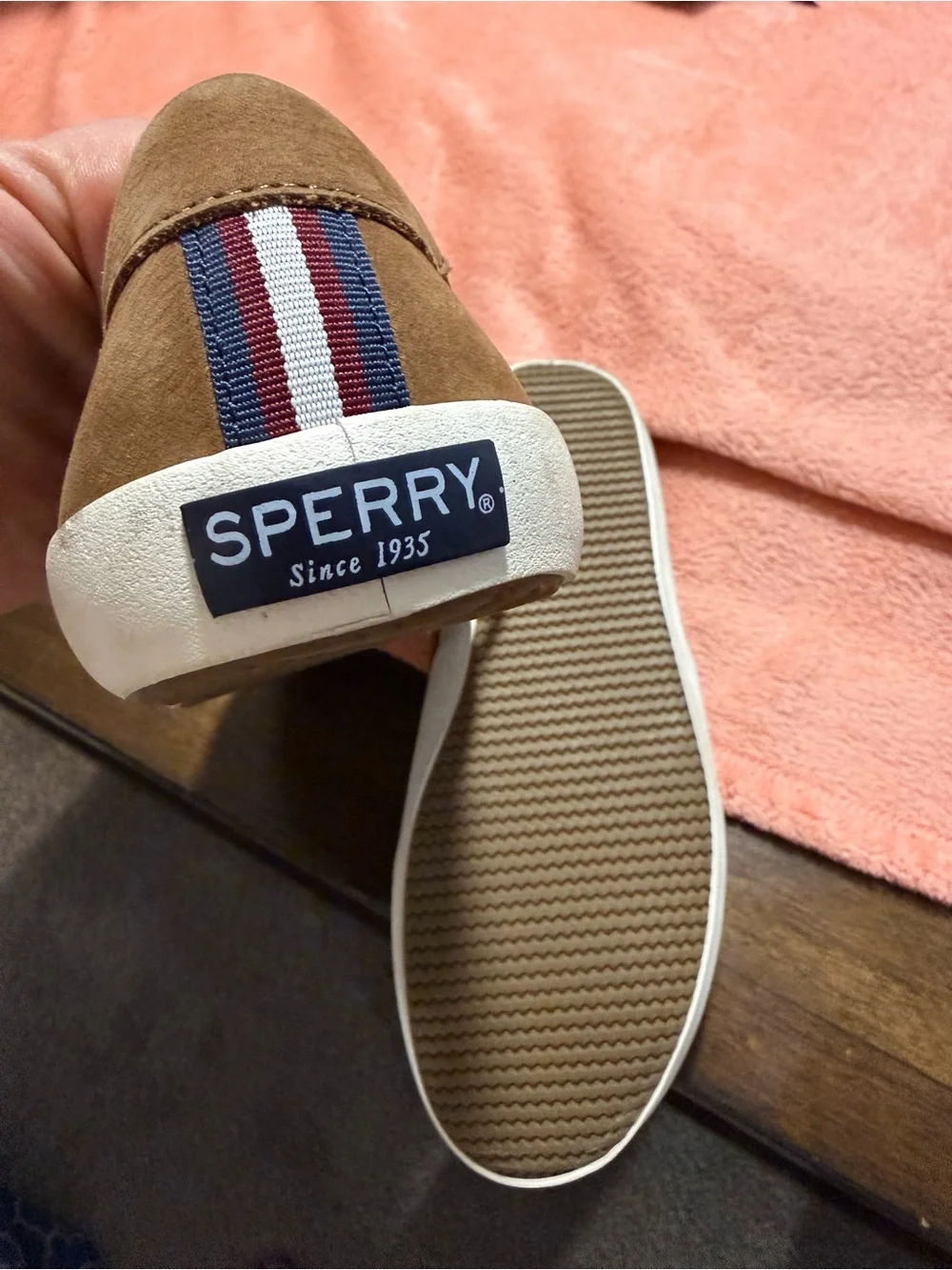 Sperry Big Kids Brown Leather Lace-Up Boat Shoes